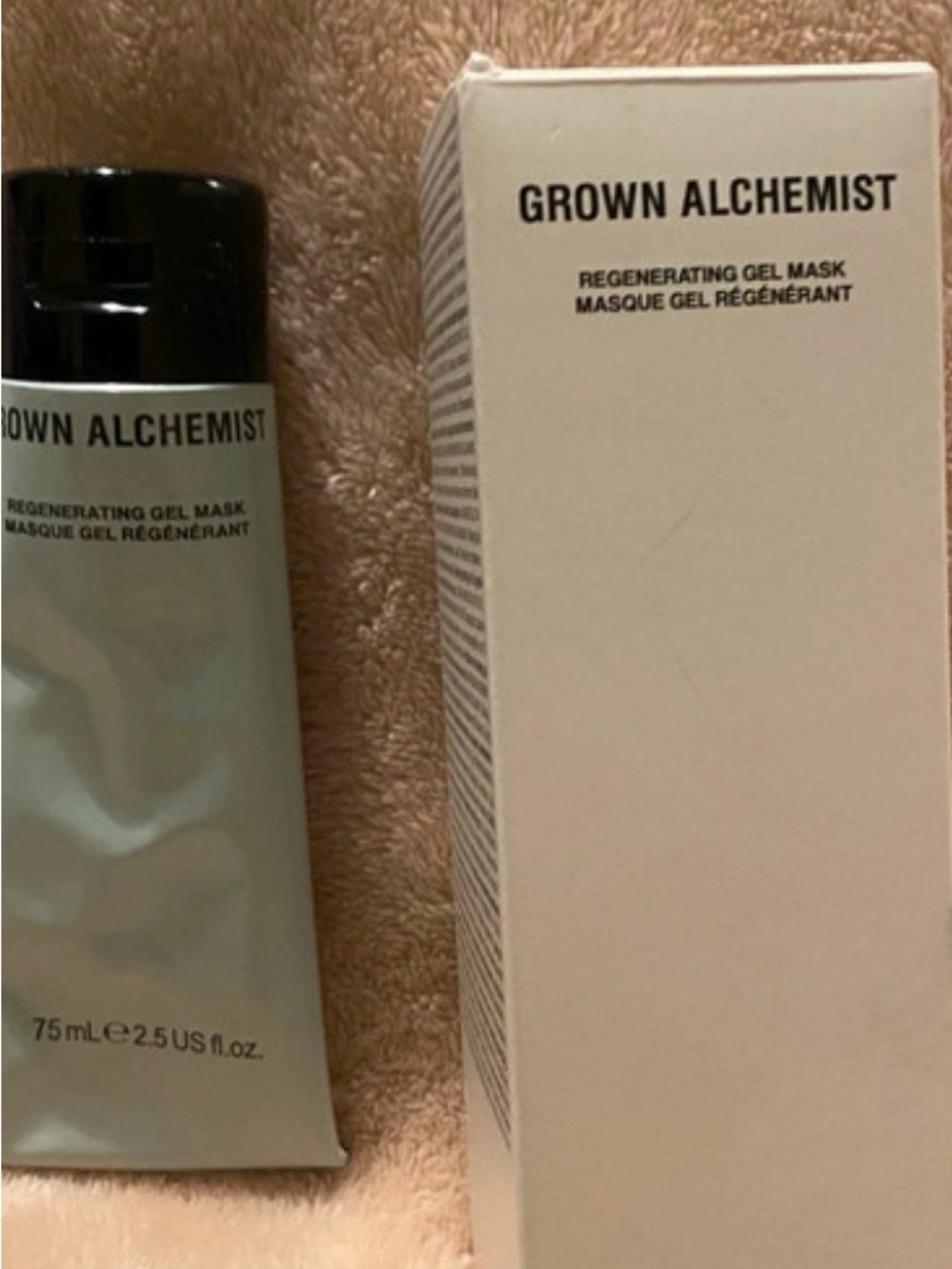Grown Alchemist Regenerating Gel Mask — Sage Green Tube
